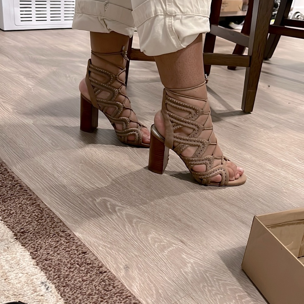 Cute shoes but small on me as you can see on pic